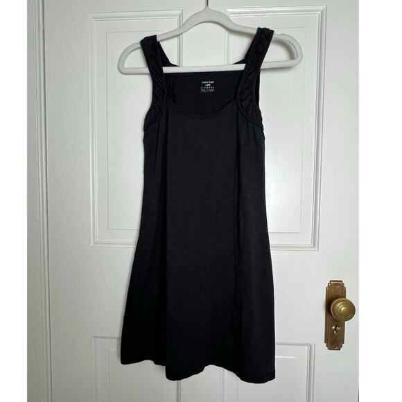 Horny Toad Womens XS Black Heather Exercise Dress Mini Tencel Cotton Blend Soft - Picture 2 of 11